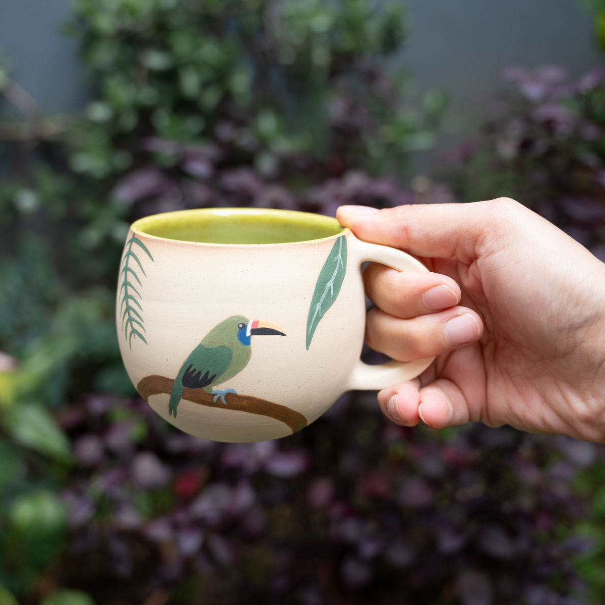 Taza Tucancito Verde