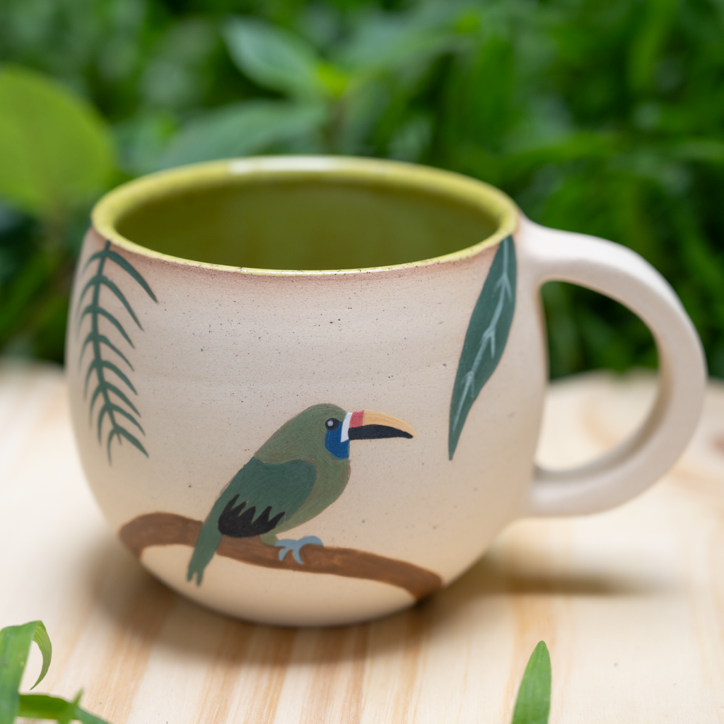 Taza Tucancito Verde