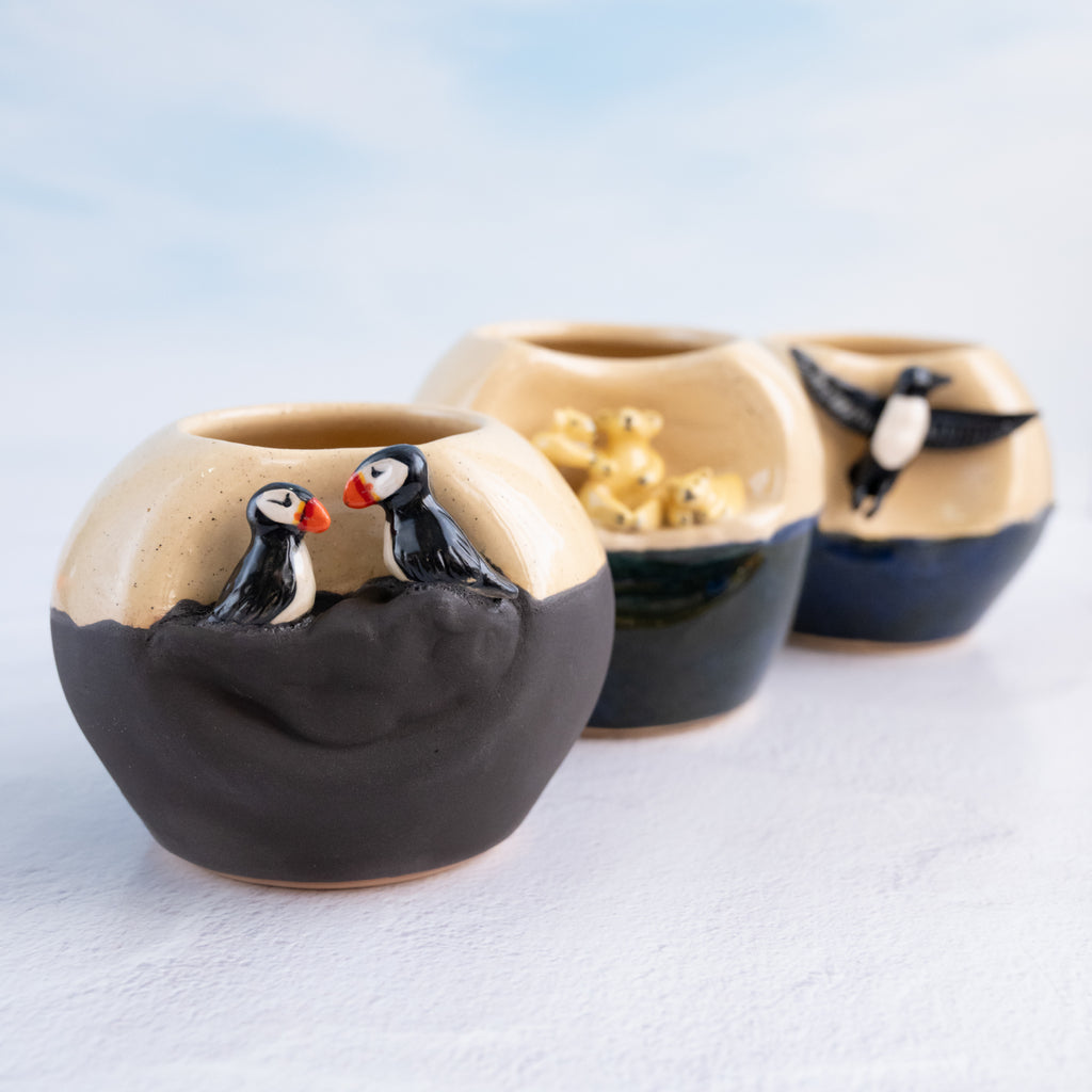 Cuenco Escultórico Puffin