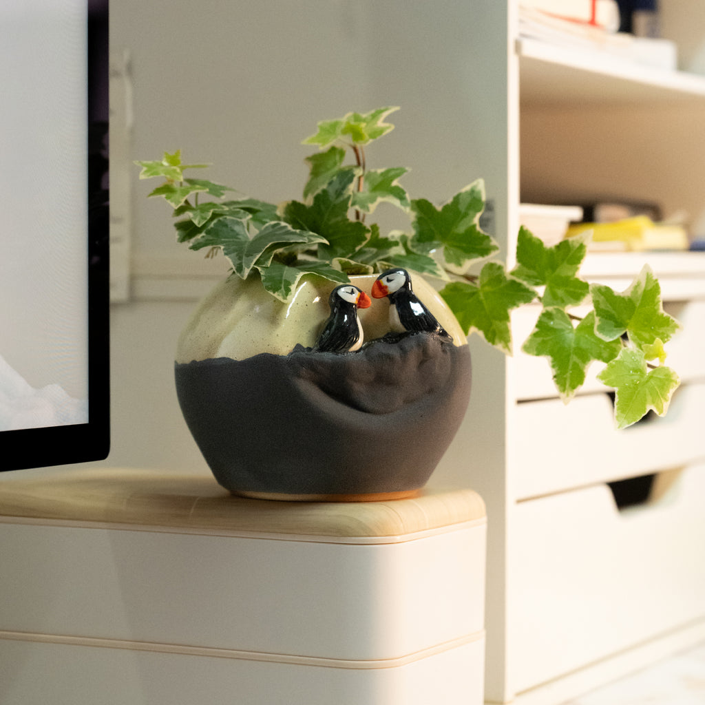 Cuenco Escultórico Puffin