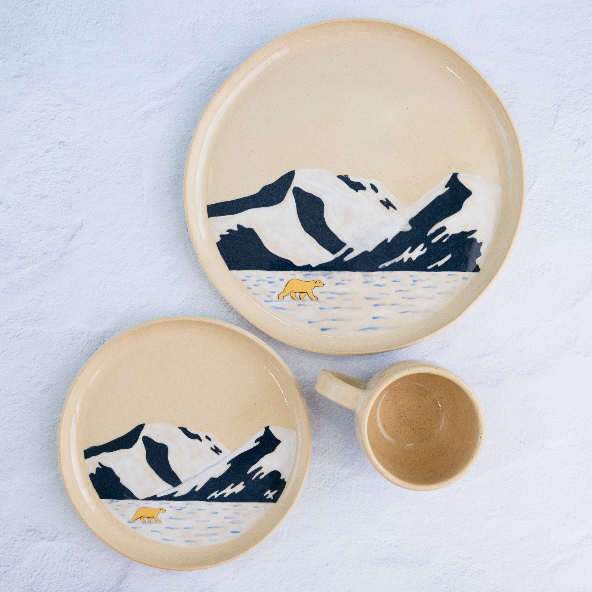 Plato Grande Oso Polar