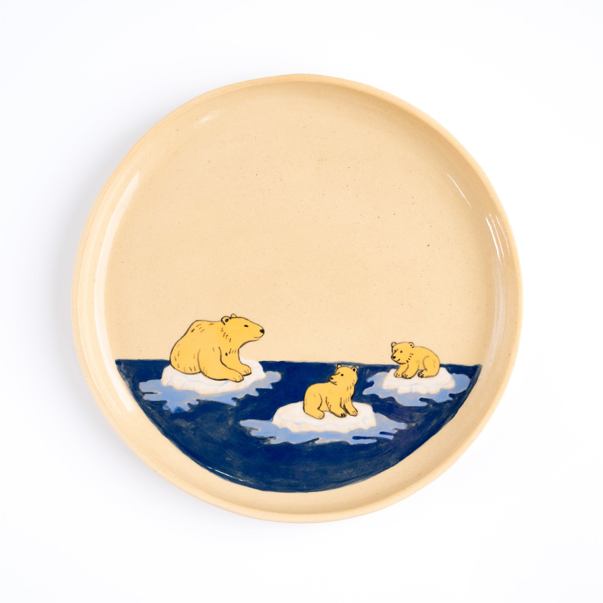 Set Familia Polar - Plato pequeño y Taza