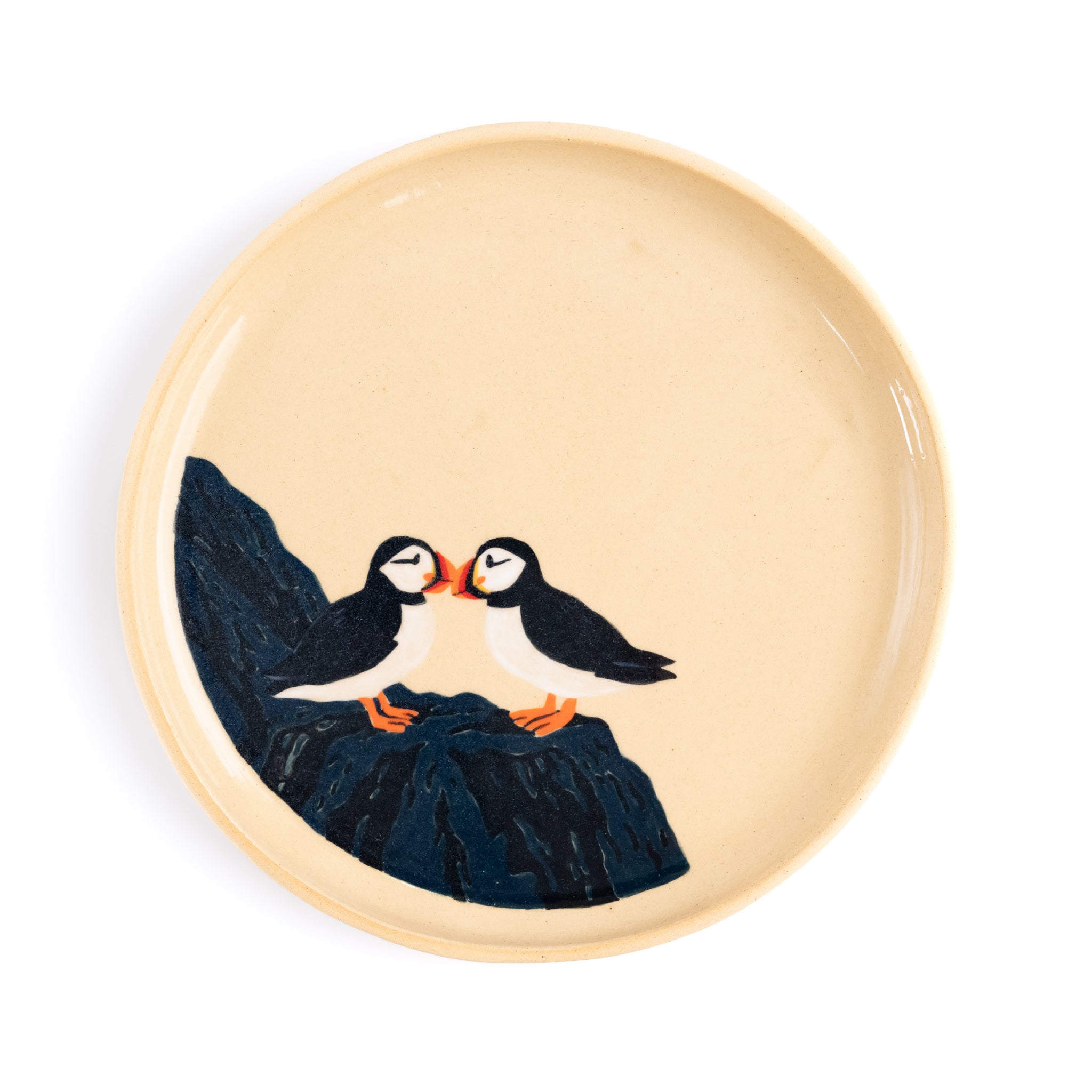 Set Puffin - Plato pequeño y Taza