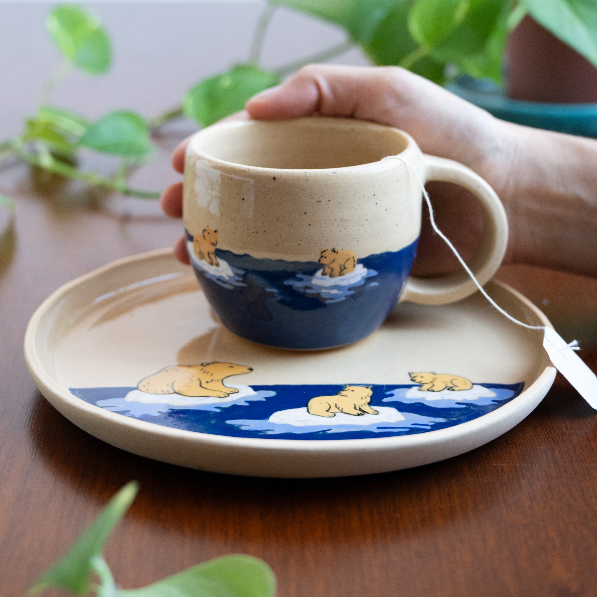 Taza Mediana Familia Polar