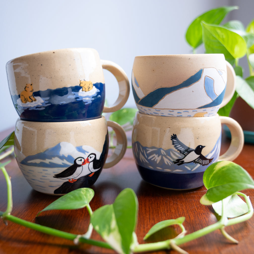 Taza Mediana Familia Polar